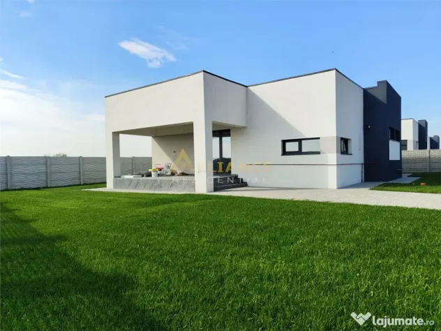 Casa individuala - 3 dormitoare, 550 mp teren - 120mp utili
