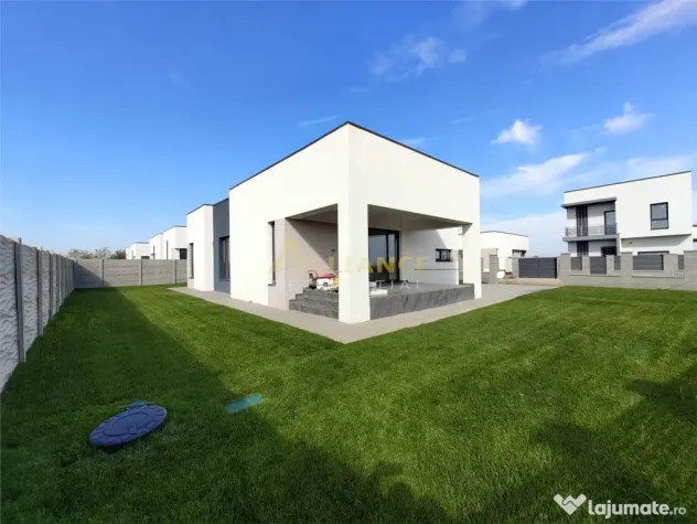 Casa individuala - 3 dormitoare, 550 mp teren - 120mp utili