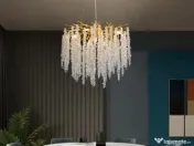 Lustra elegantă aurie noua 