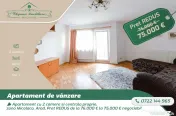 Apartament cu 2 camere și centrală proprie, zona Micalaca, 