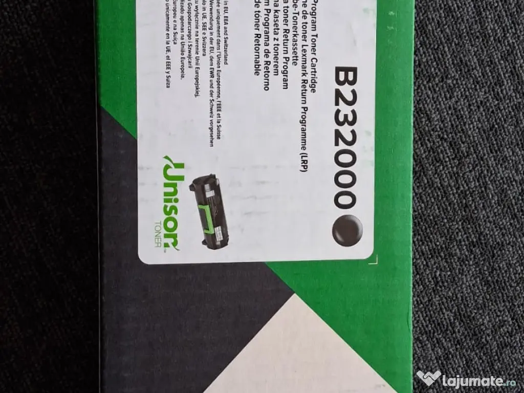 Toner 2 X Lexmark B232000 Black 3K