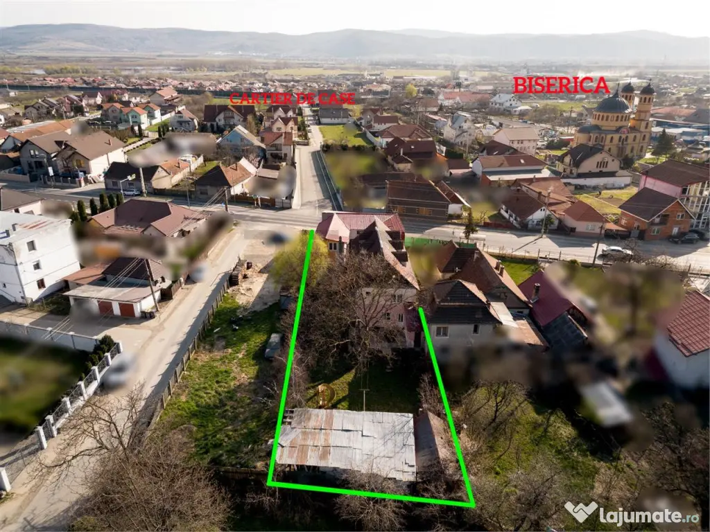 RECO Teren 691 mp cu constructie – Alesd, deschidere la...