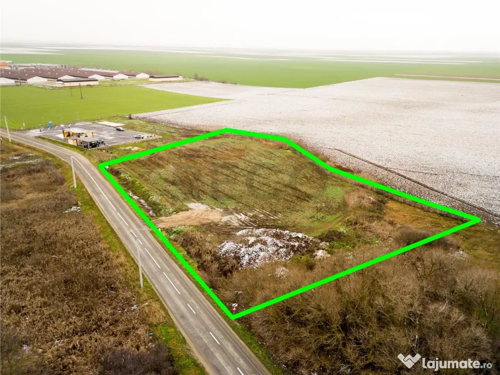 RECO . Teren extravilan 5000mp , 110ml front .