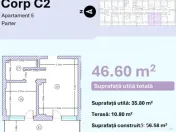 Apartament 2 camere | Complex cu pisicină & Spa | Predare l 