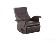 Fotoliu Romelo piele sintetica maro