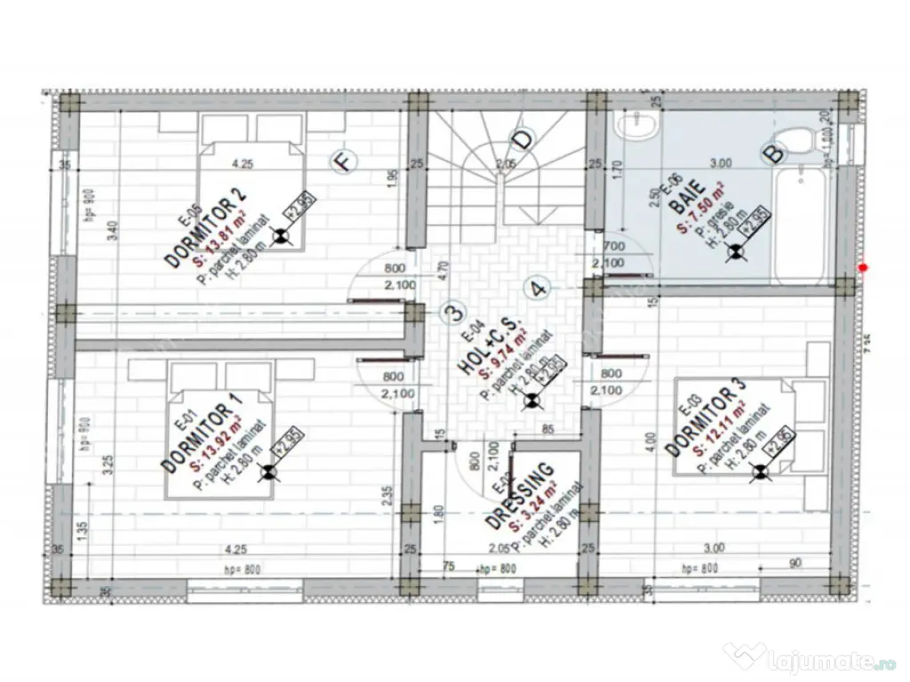 Casa individuala cu 5 camere teren 420 mp zona Selimbar din