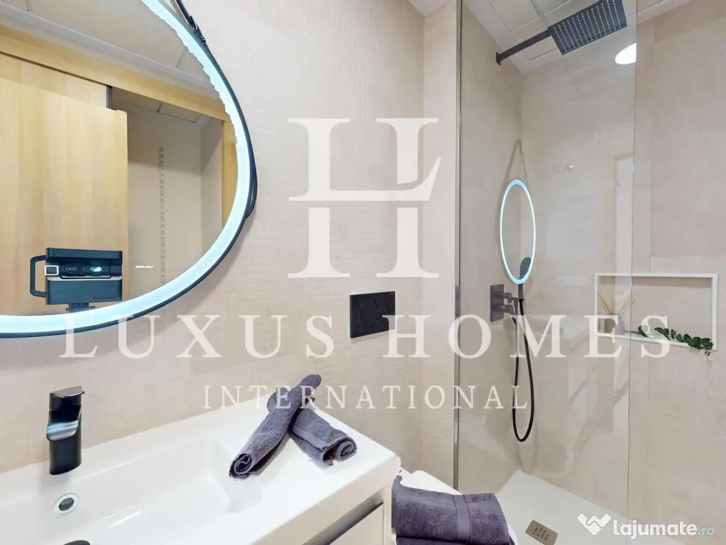 Penthouse 4 cam elegant, situat într-un complex rezidențial, cu zonă de spa