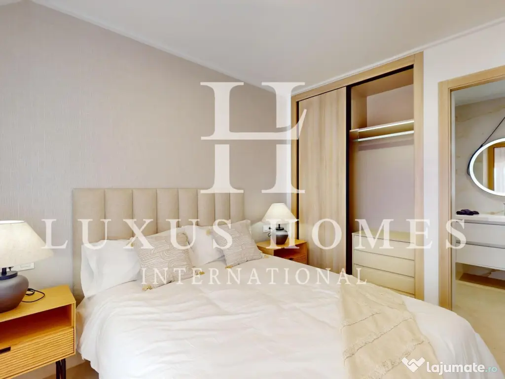 Penthouse 4 cam elegant, situat într-un complex rezidențial, cu zonă de spa