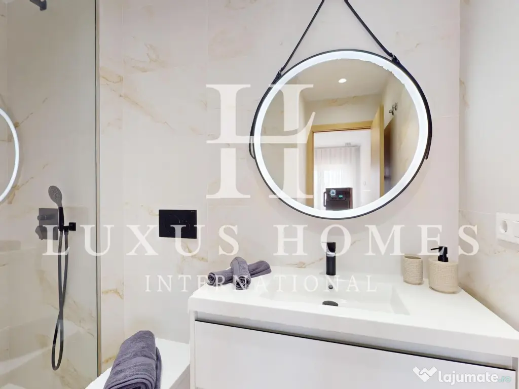 Penthouse 4 cam elegant, situat într-un complex rezidențial, cu zonă de spa