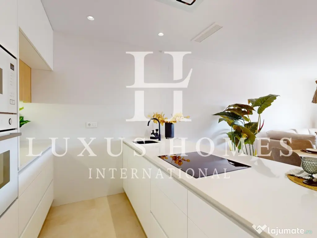 Penthouse 4 cam elegant, situat într-un complex rezidențial, cu zonă de spa