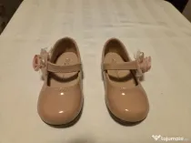 Pantofi din lac pentru fetite Doremi culoare cognac masura 22