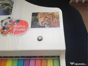 Vintage old toys Baby Piano & F1 Friction Car 