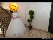 ✨ Rochie de mireasă tip prințesă + voal + crinolină ✨ 