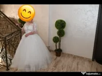 ✨ Rochie de mireasă tip prințesă + voal + crinolină ✨