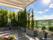 Penthouse 3 camere - Terasă 78 mp - 180 mp total - Mobilat 