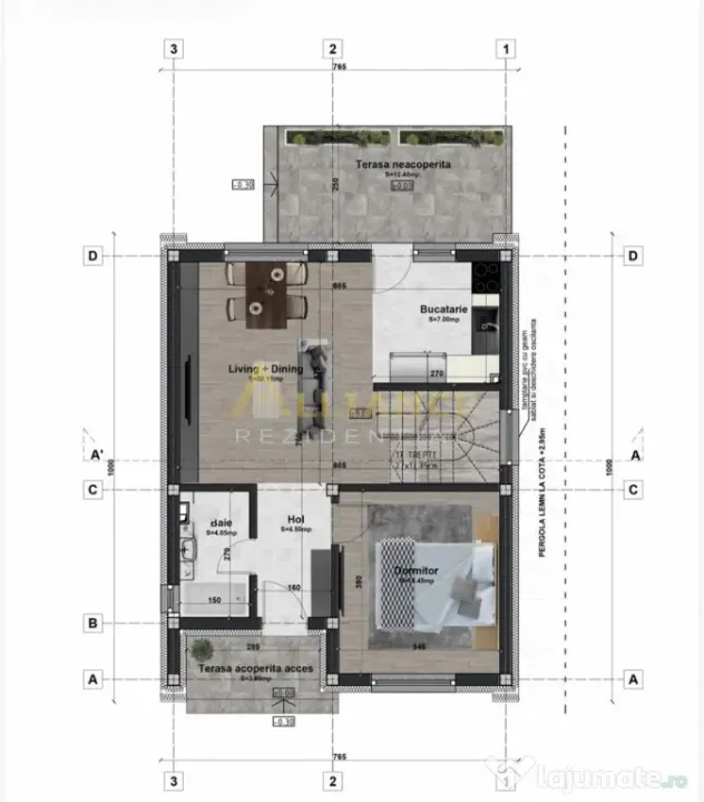 Vila individuala || 400 m pana in bd principal || 4 camere