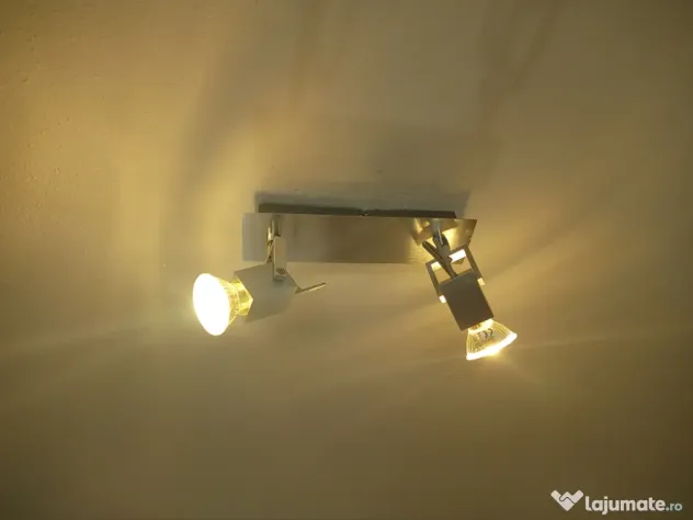 Lustra 2 becuri led 5w