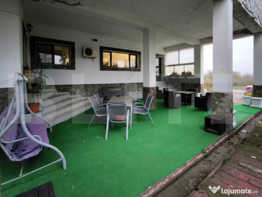 Pensiune Dp+P+E, 750 mp utili, 5000 mp teren, zona Cernele