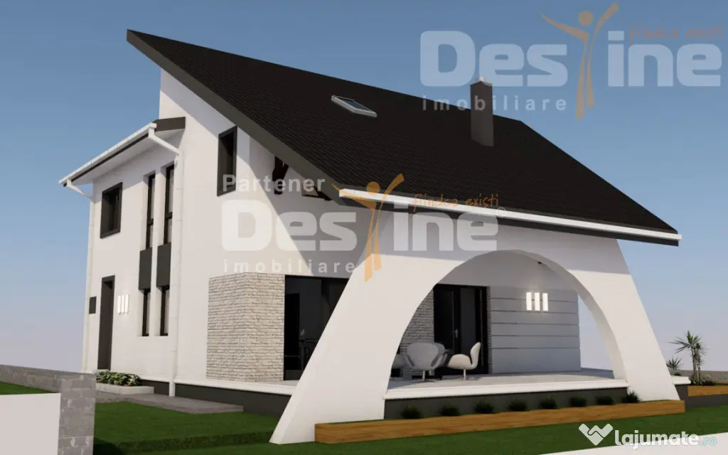 Hlincea Lac Casă 235 mp + 620 mp teren priveliște PANORAMI