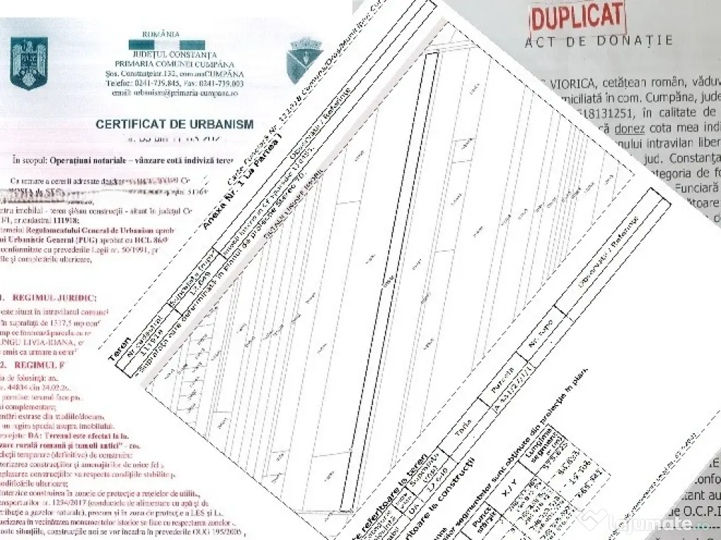 Teren intravilan 1317mp
