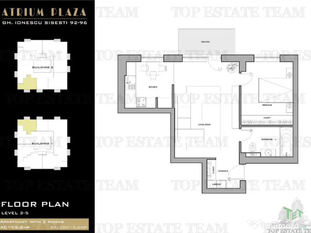 Apartament 2 camere Baneasa -Sisesti