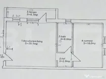 Apartament 2 camere Braytim