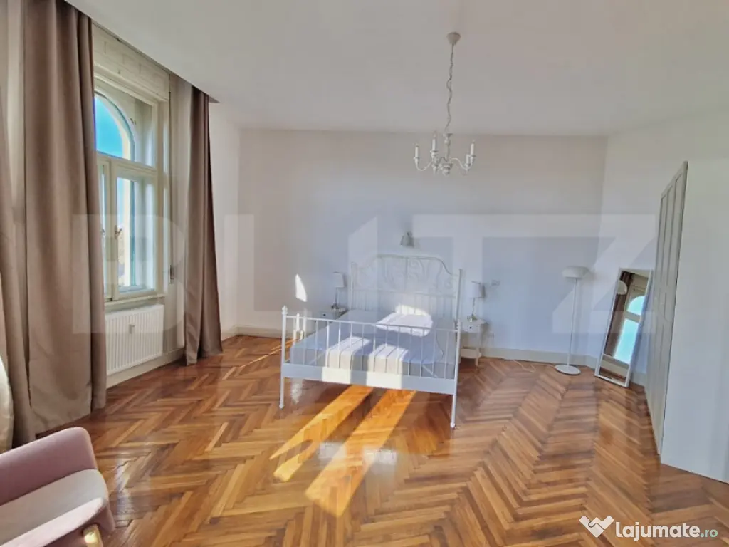 Apartament Istoric Spectaculos, 180 Mp Utili, 15 Mp Terasa,