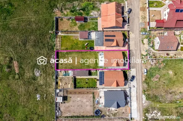Casă noua, 2022, parter, 2 dormitoare Sânpaul, 10 km Arad
