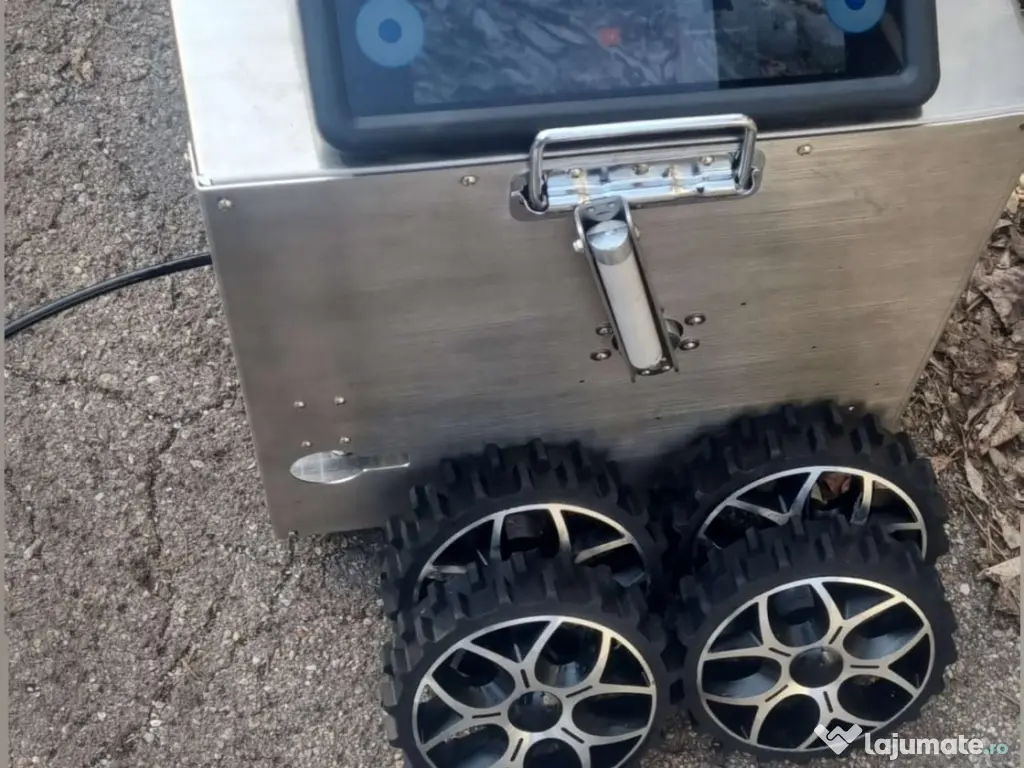 Robot Profesional Inspecție Conducte 260 mm – CCTV PAN/TILT, Cablu 200 m