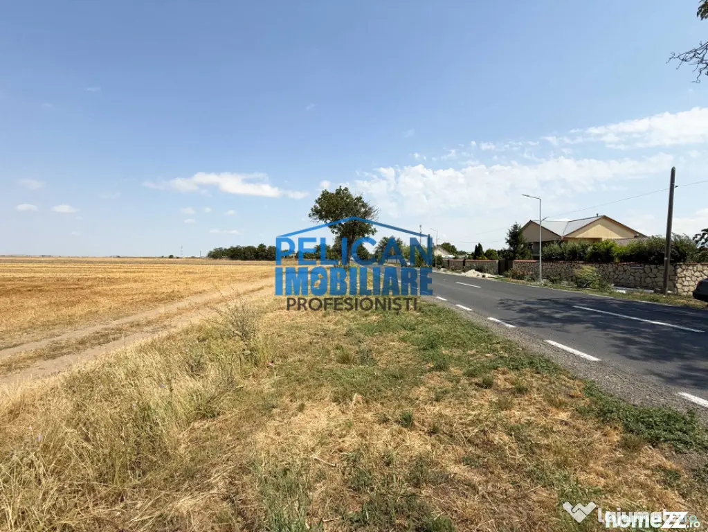 Teren intravilan M. Kogalniceanu, 1000MP, la drumul national - Mihail Kogalniceanu (Tulcea)