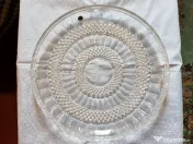 Platou mare cristal import RDG.Este nou 