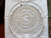 Platou mare cristal import RDG.Este nou