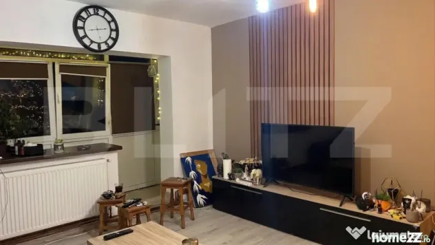 Apartament 3 camere decomandat, 2 bai, 75 mp total - Brazda