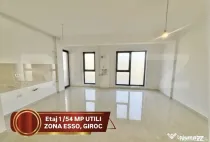 Etaj 1, Apartament cu 2 camere, 54 mp utili + 8,5 mp balcon,