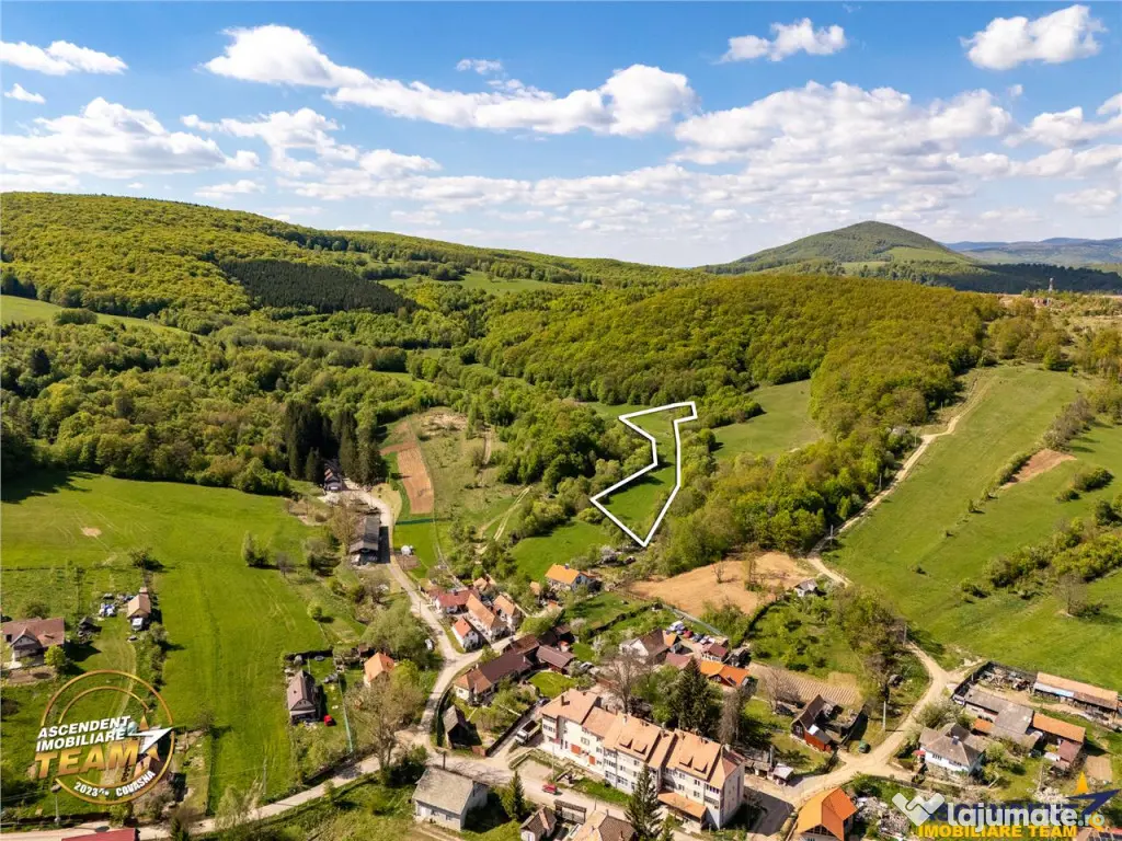 FILM! Teren extravilan cu priveliste deosebita, 11.306 mp, M