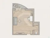 Spatiu birouri Mihalache -Turda in imobil mixt, 33 mp, centr 