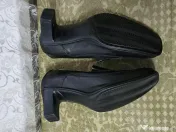 Pantofi cu toc,noi,de dama,piele naturala. 