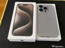 iPhone 15 Pro 128GB - Natural Titanium (Ca Nou) + 6 Huse Cadou