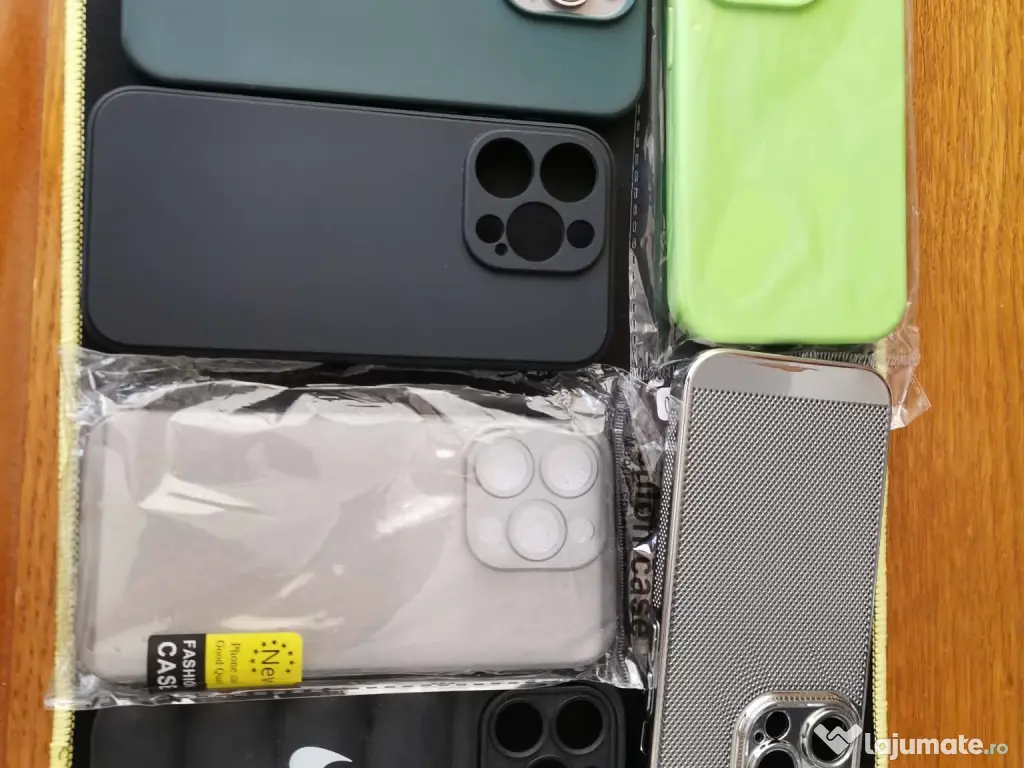 iPhone 15 Pro 128GB - Natural Titanium (Ca Nou) + 6 Huse Cadou