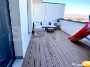 Penthouse pe 2 niveluri, 3 camere, 78 mp, terasa, zona Pod I 