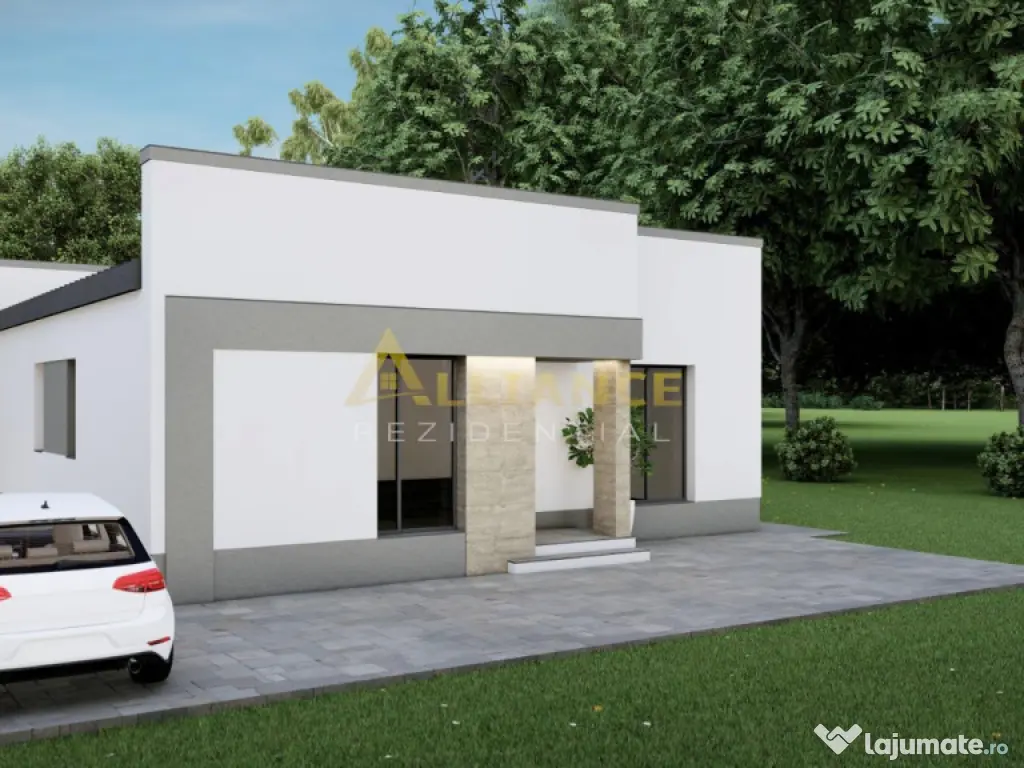 Casa Individuala - 4 camere - 2 bai - 500mp teren