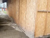 Magazie / Anexă spațioasă 38 mp – Panouri OSB + Dușumea scândură 