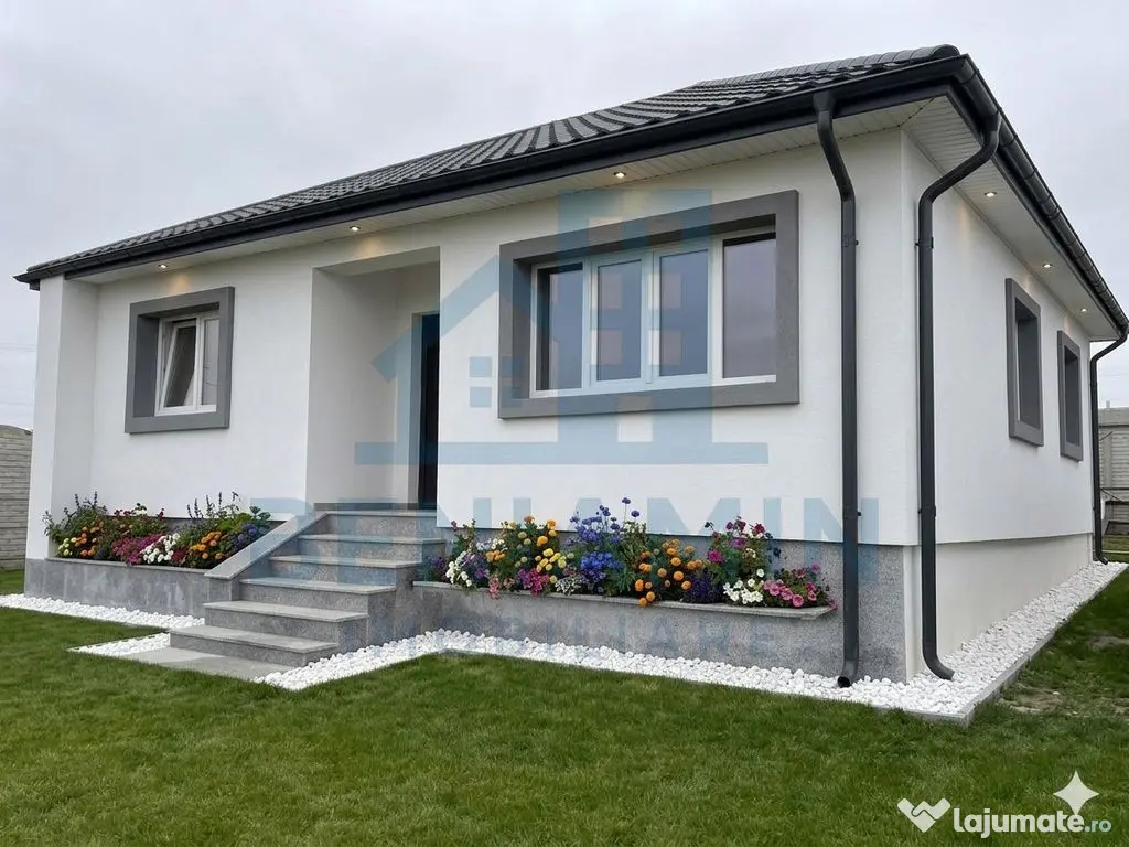 Casa la cheie-Living-2 Dormitoare-Baie-Gaze-Curent-Apa-32...