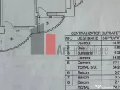 Apartament cu doua camere de vanzare-Unirii-Alba Iulia 