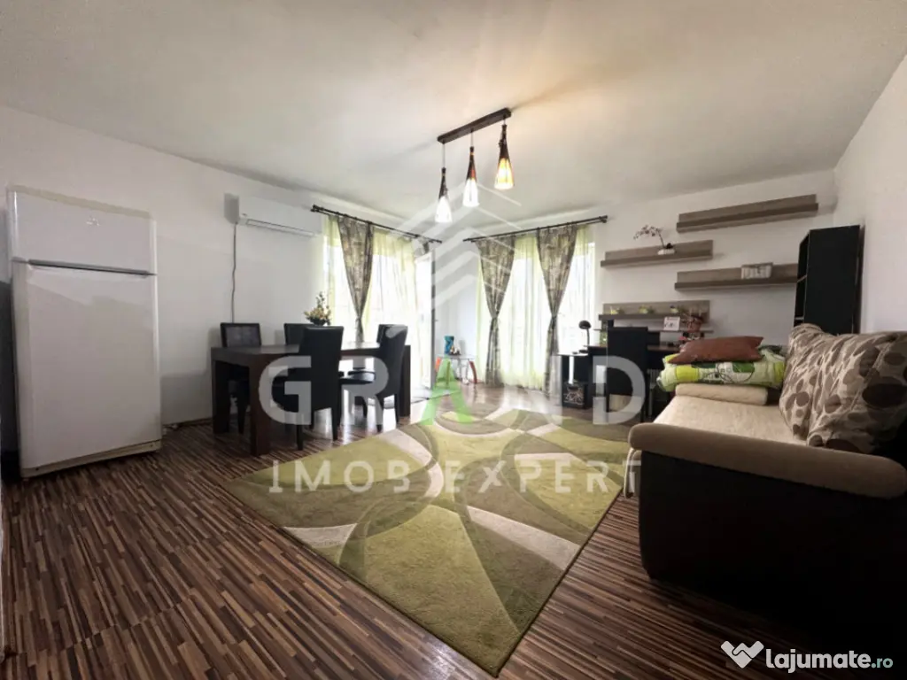 2 camere | 56 mp+balcon 7 mp | Parcare CF | Florești–Eroi