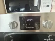 Plita pe gaz si cuptor electric inox-Gorenje