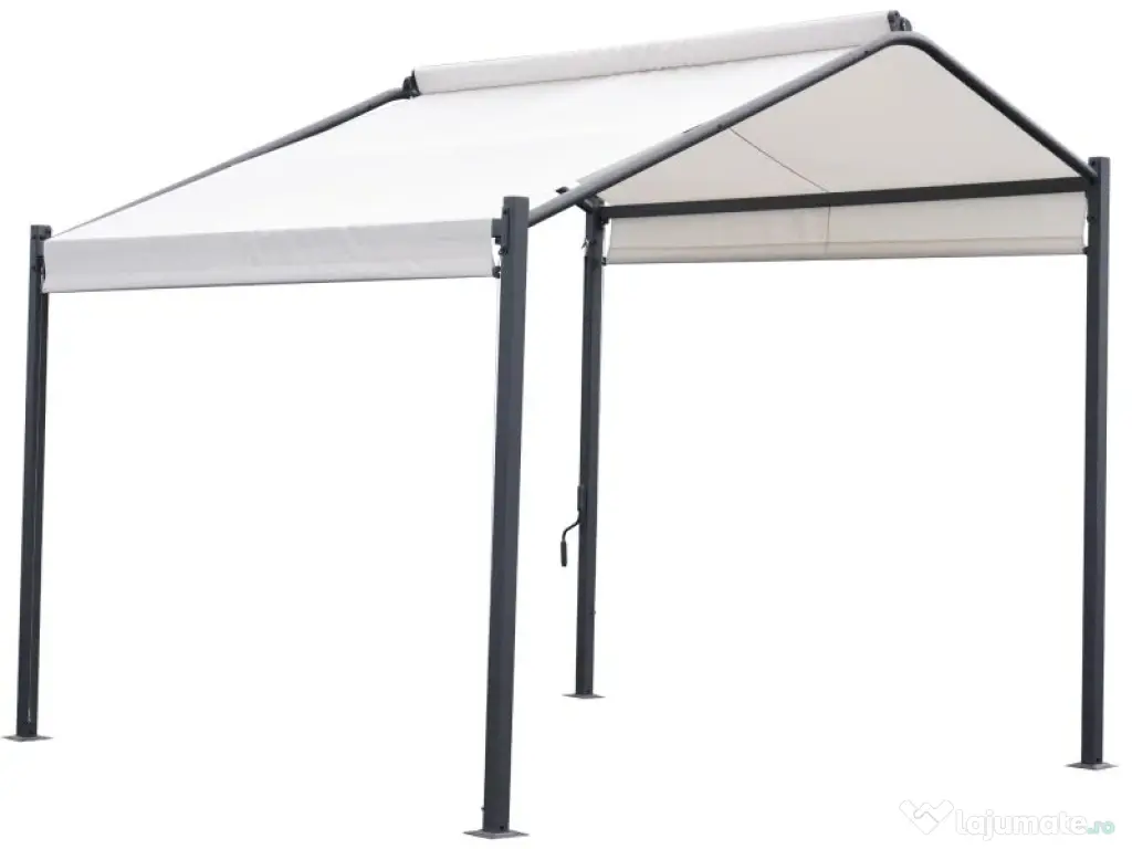 Pavilion, otel/poliester, 300 x 300 cm, H 280 cm