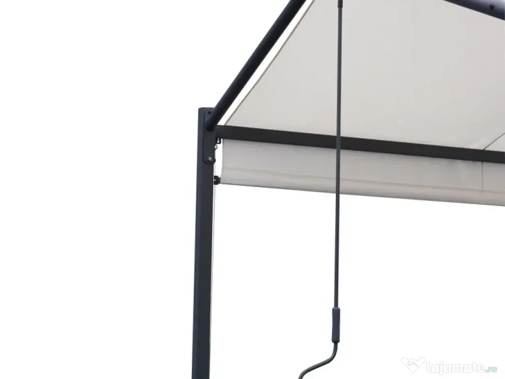 Pavilion, otel/poliester, 300 x 300 cm, H 280 cm