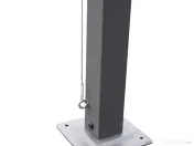 Pavilion, otel/poliester, 300 x 300 cm, H 280 cm