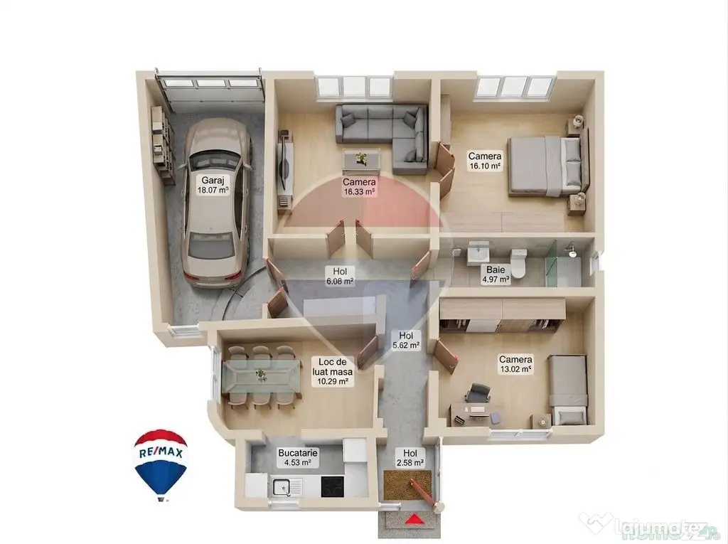 Casă cu teren 360 mp, central, zona Bd. Dacia, Canonicil...